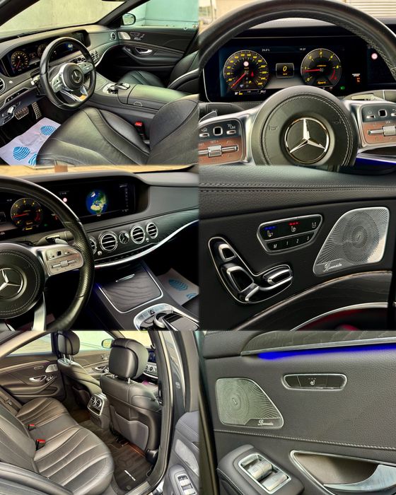 Mercedes-Benz S Klasse / S400d 4matic / AMG Line / Panoramic / MultiBEAM / Distronic+ / Ventilatie /