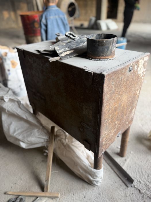 Продам пеш буржуйка за 25 тыс тг