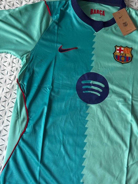Tricou Barcelona third kit verde 2026-2027 la liga champions league