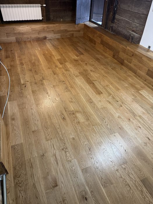 Безпрашно циклене на паркет, фугиране, омасляване или лакиране.