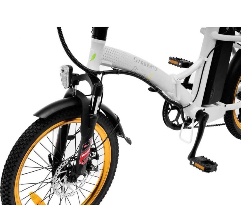 Bicicleta electrica pliabila Argento Piuma S