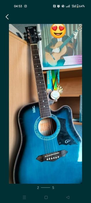 Продам гитара почти новый