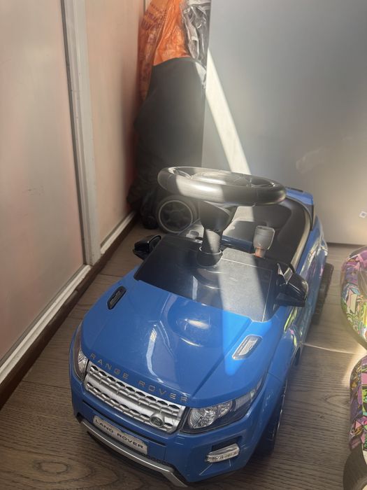 Толокар Range Rover синий