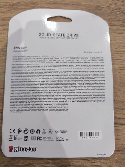HOBO!!! Solid State Drive (SSD) Kingston NV2 2TB, PCle 4.0 NVMe, M.2