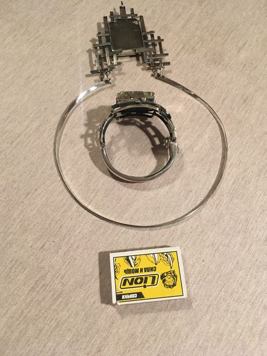 Гарнитур набор серебро .