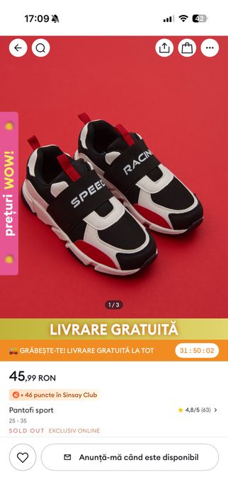 Pantofi copii: tenisi, sandale, papuci apa, cizme guma, papuci de casa