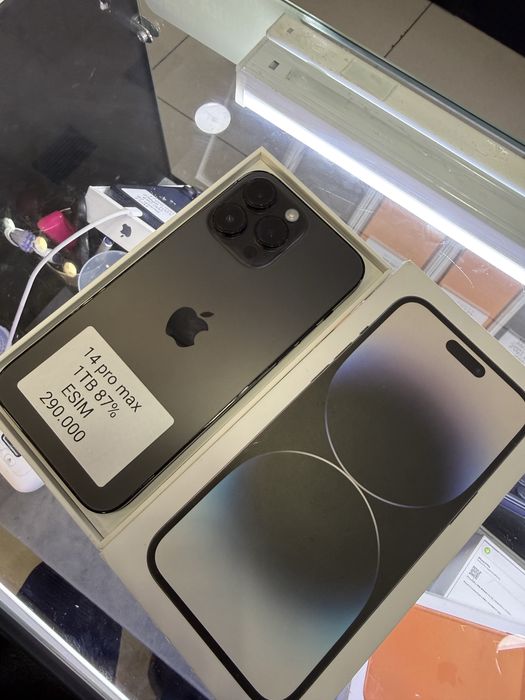 14 pro max 1TB, 87%