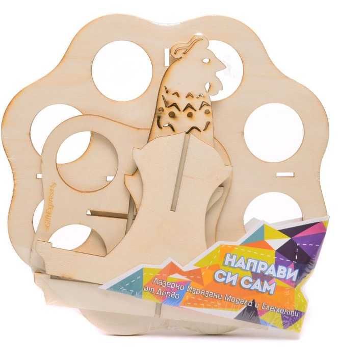 Направи си сам великденска поставка за 12 яйца