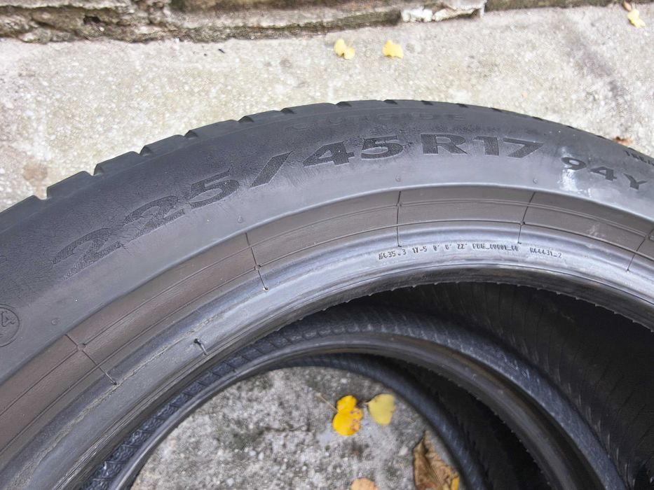 225/45/17 2бр.Pirelli Летни гуми