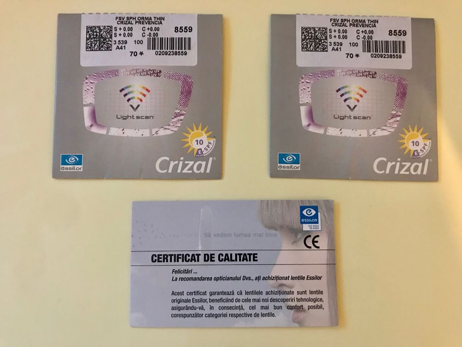 Ochelari Versace cu lentile cu filtru Blue UV Essilor