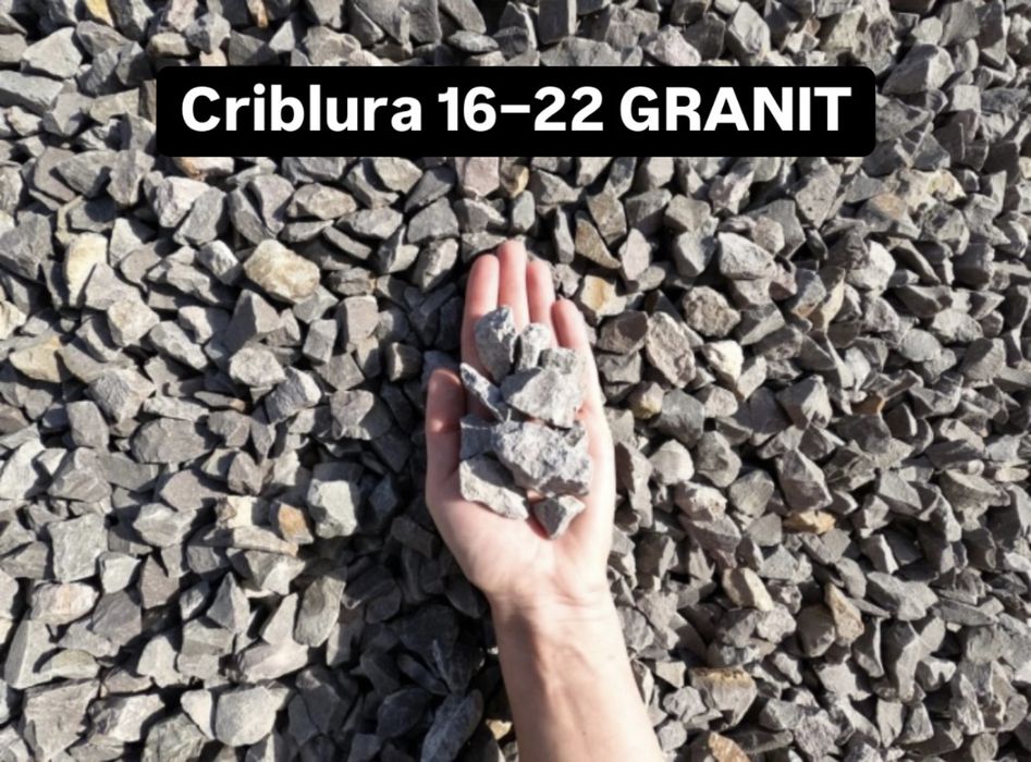 Furnizare agregate naturale de cariera / balastiera