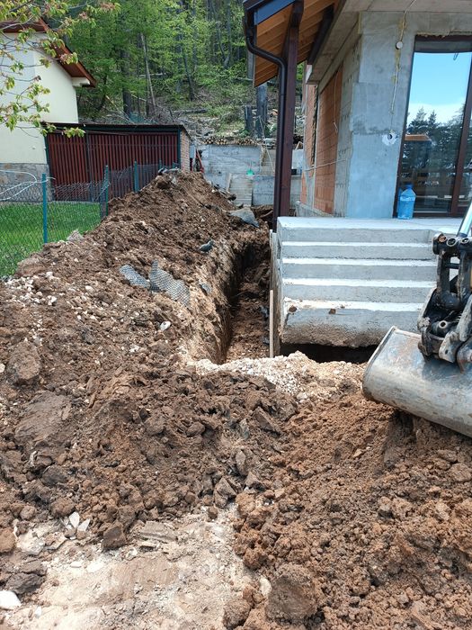 Услуги с мини багер и самосвал до 3.5 т