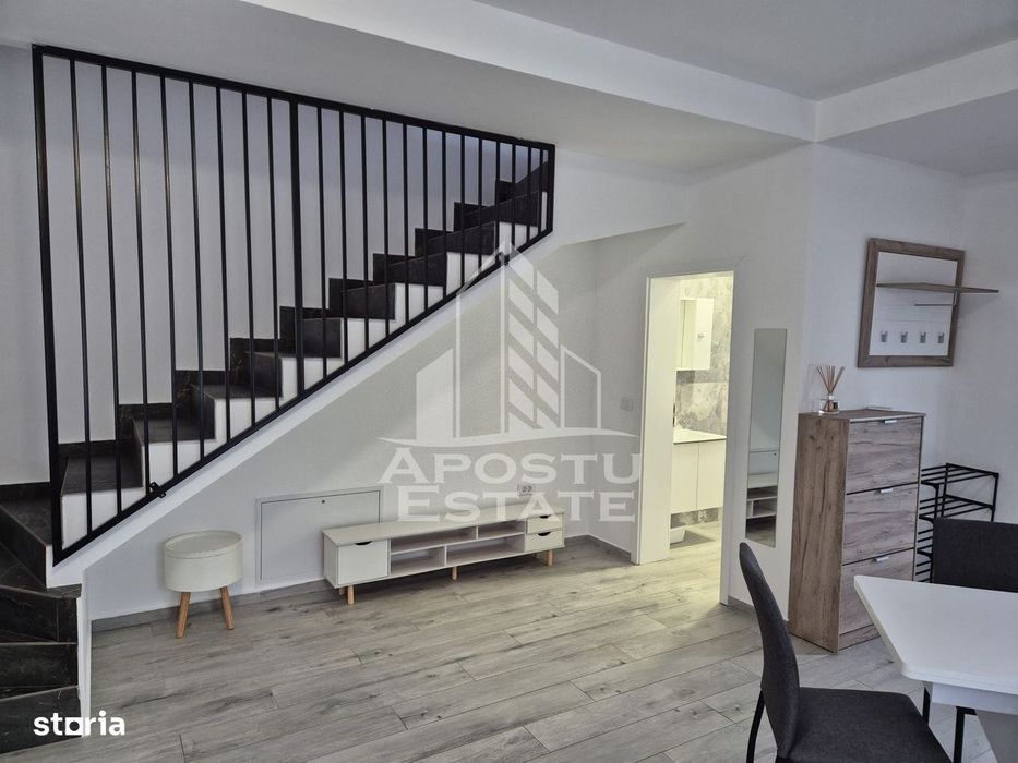 Triplex cu 3 camere de inchiriat,Centrală Proprie ,Mosnita Vechie