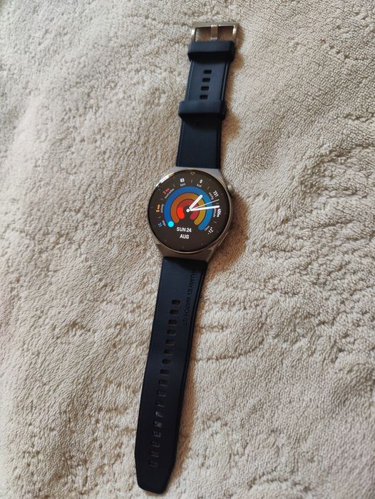 Смарт-часы HUAWEI Watch GT3 Pro 46mm Black Fluoroelastomer Strap