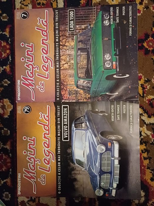 Reviste mașini de legenda Lada Volvo Renault 10