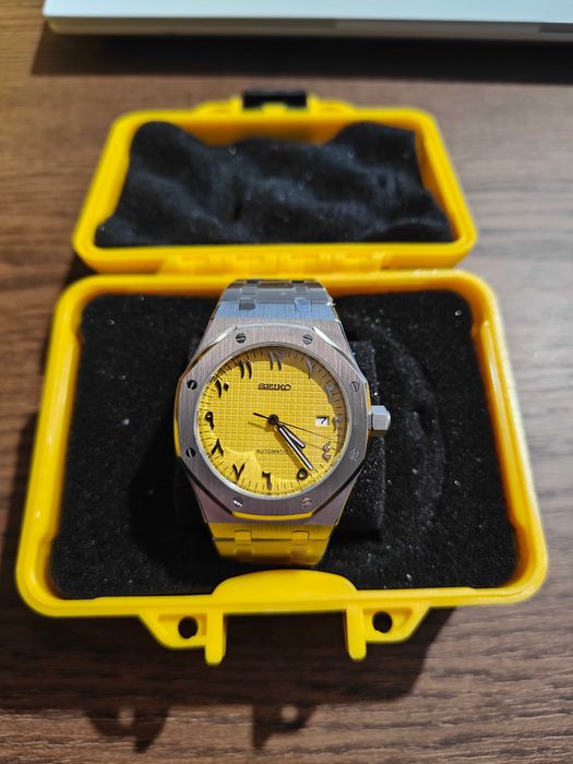 Audemars Piguet Royal Oak Seiko Mod Arab Dial