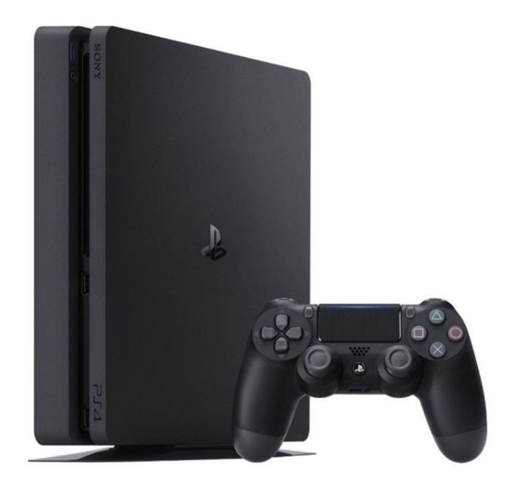 PS4 Slim + 2 контроллера