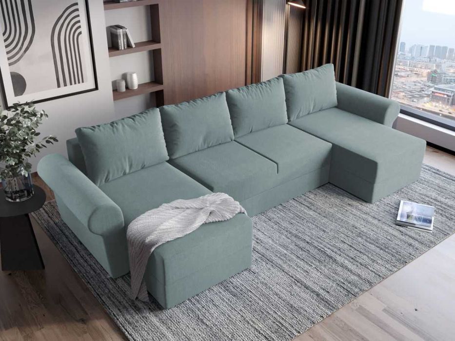 Coltar U Extensibil Bonito turcoaz Barrel 72 - Transport Gratuit