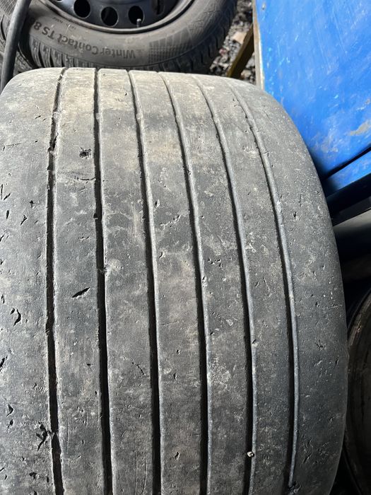 Jante + cauciucuri semiremorca mega