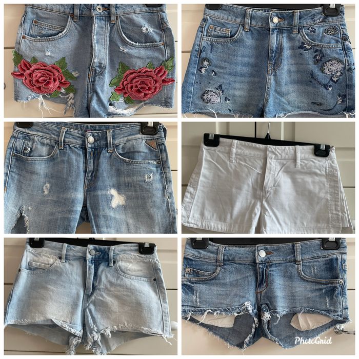 Дънкови панталонки Zara