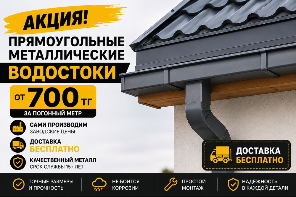 АКЦИЯ! Водостоки от производителя