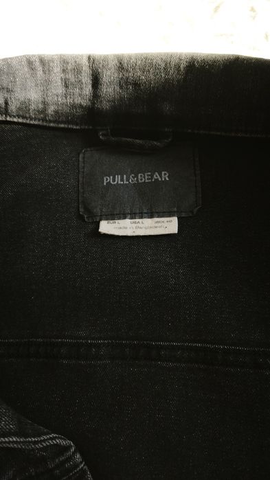 Мужская джинсовая куртка pull&bear