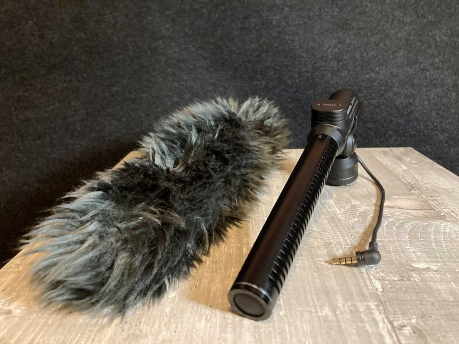 Насочен микрофон за видео - Shotgun Panasonic dmw-ms2 - Като нов!