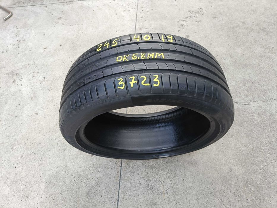 O anvelopa vara 245 40 19 pirelli p zero pz4 profil de 6,3 mm dot 2023