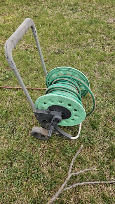 Tambur + furtun grădină