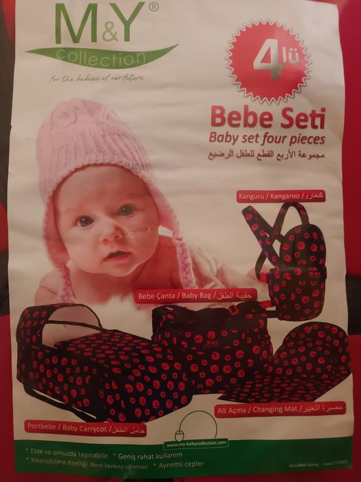 Port bebe+ marsupiu, saltea schimbat+ geanta bebe