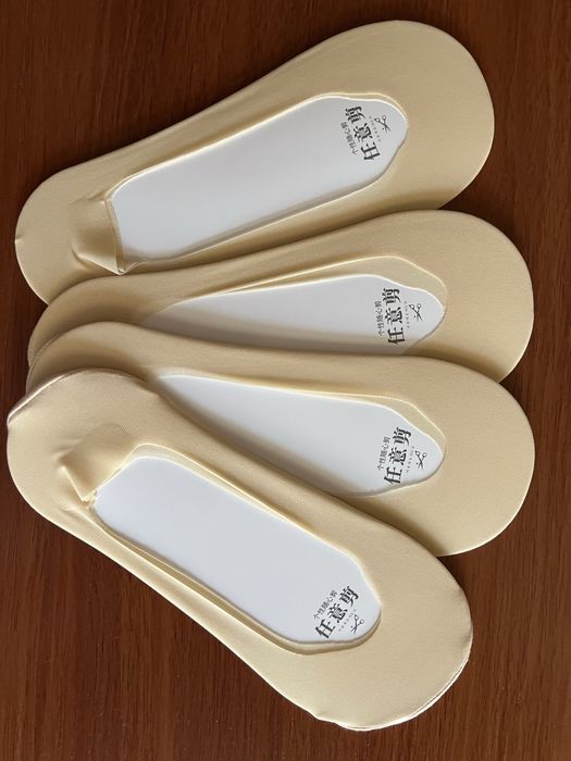 Женские следки под туфельки и лодочки