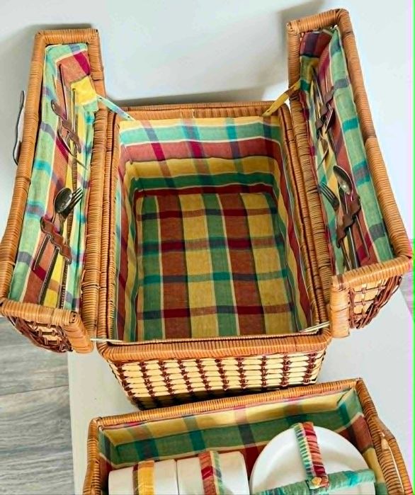 Винтидж пикник кошница