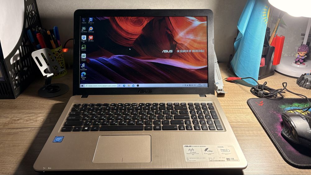 Ноутбук ASUS 500 gb HDD