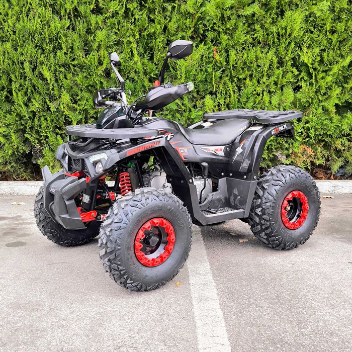 Бензиново ATV MaxMotors MXF 125 кубика, Червено , R-N-D автомат
