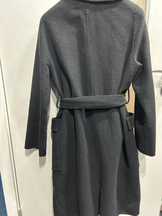 Оригинално палто Zara с вълна в състава си, XS размер