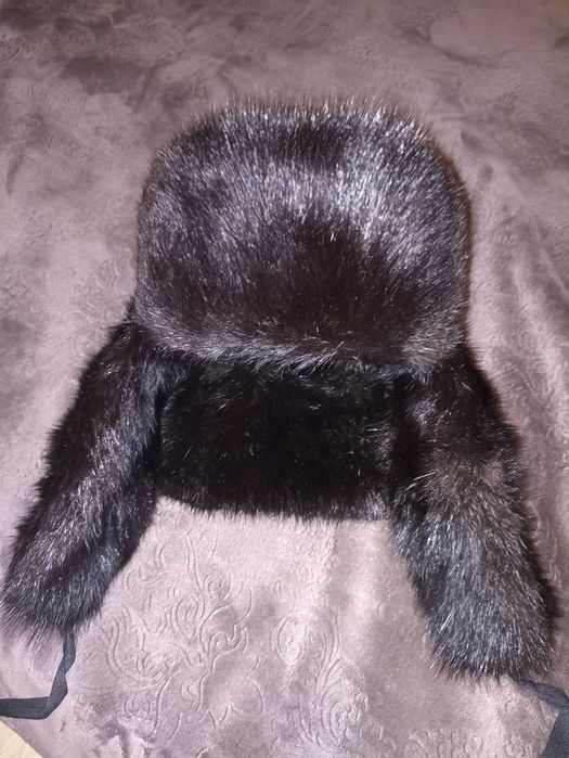 Шапка мужская ондатровая