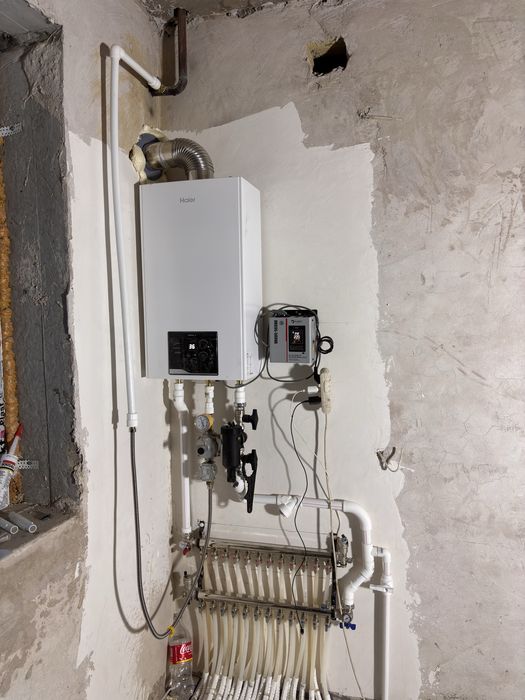 Установка ,Раковины ,Котёл Настенный ,Аристон, Унитаз, Смеситель