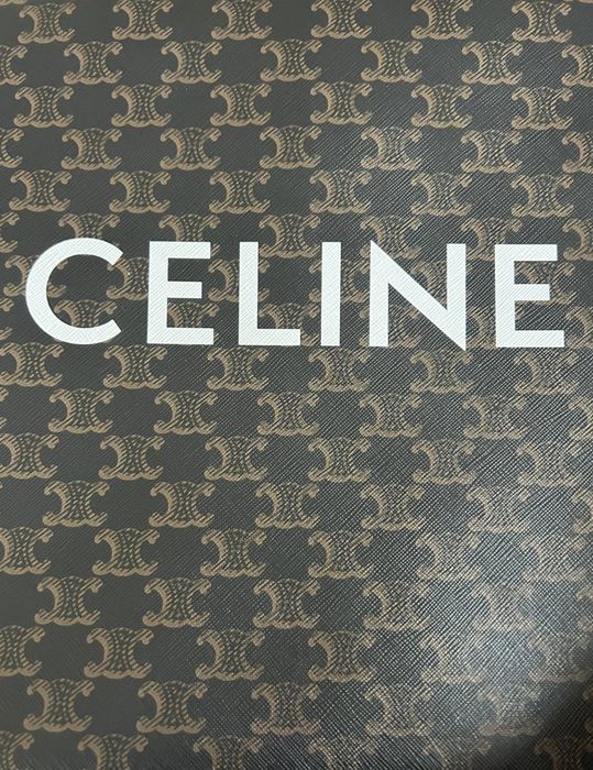 Celine vertical cabas tote