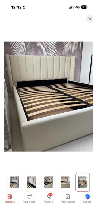 Продам новую кровать с матрасом