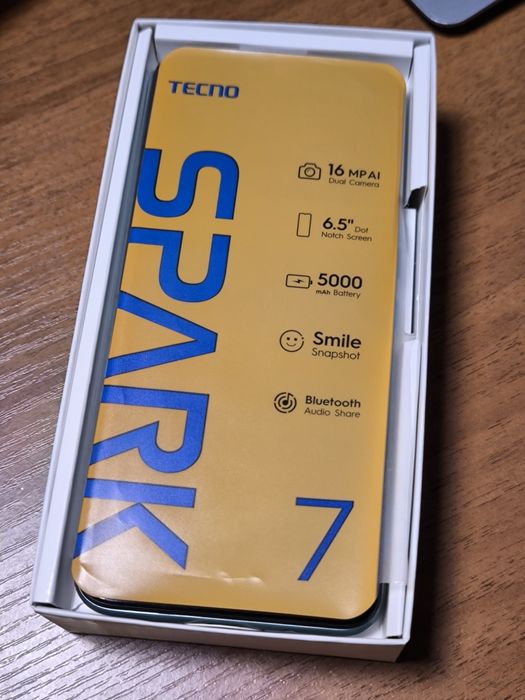 Новый Смартфон TECNO Spark 7 4 ГБ/64 ГБ