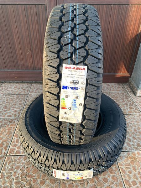 Нови всесезонни бусови гуми LASSA 225/70R15 112/110C All Season
