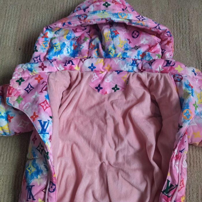 Зимний комбинезон на девочку