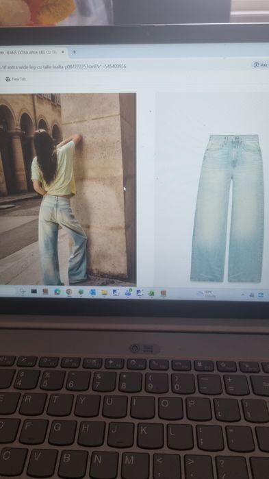 Blugi Zara ,nou cu eticheta