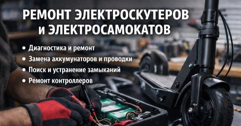 Ремонт электро. Скутера