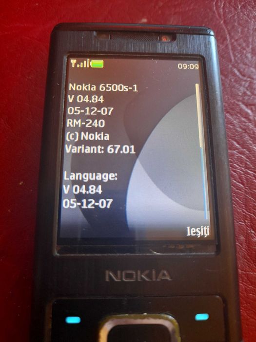 Nokia 6500s liber de retea