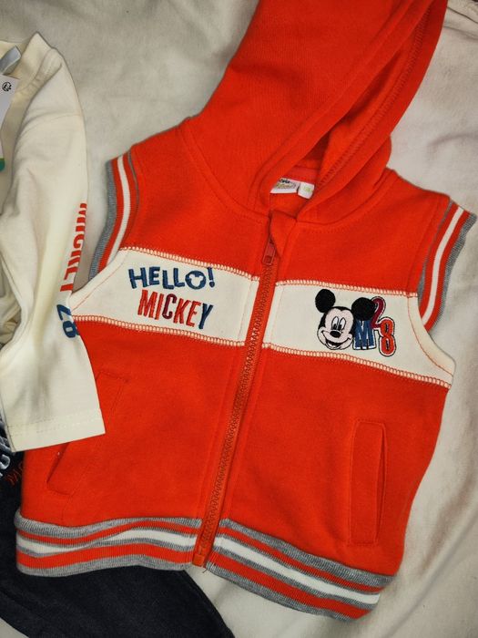 Бебешки комлектчета 6 месеца, горнище, бандани