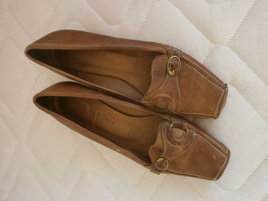 Нови обувки, естествена кожа, стелка 25,5 - от 13 евро до 20 евро