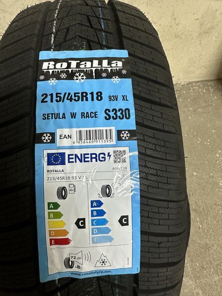 Нови зимни гуми ROTALLA SETULA W RACE S330 215/45R18 93V XL НОВ DOT