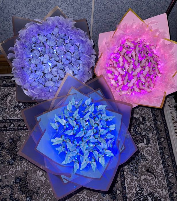 Букеты из бабочек в наличии