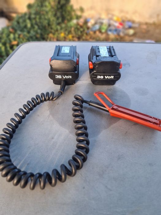 Hilti adaptor baterie și baterie36v și makita 24v